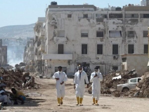 A barren wasteland with a lingering smell of death