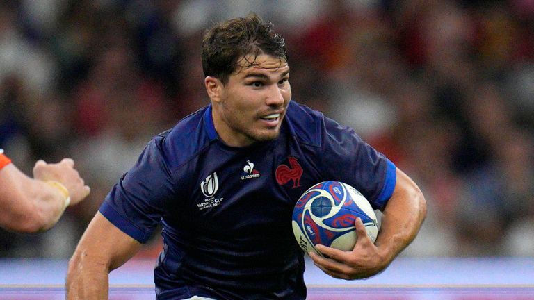 Antoine Dupont: France captain returns to Rugby World Cup squad after surgery on broken cheekbone | Rugby Union News