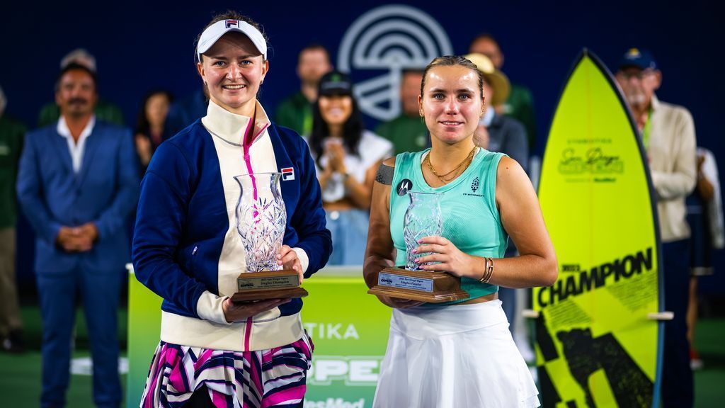 Barbora Krejcikova beats Sofia Kenin to claim San Diego title