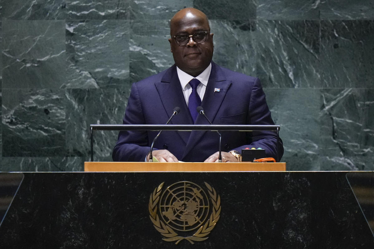 Congo’s president wants the large U.N. peacekeeping mission to start leaving the country this year