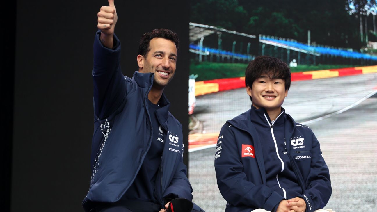 Daniel Ricciardo, Yuki Tsunoda to stay at AlphaTauri in 2024 – sources Daniel Ricciardo, Yuki Tsunoda to stay at AlphaTauri in 2024 – sources