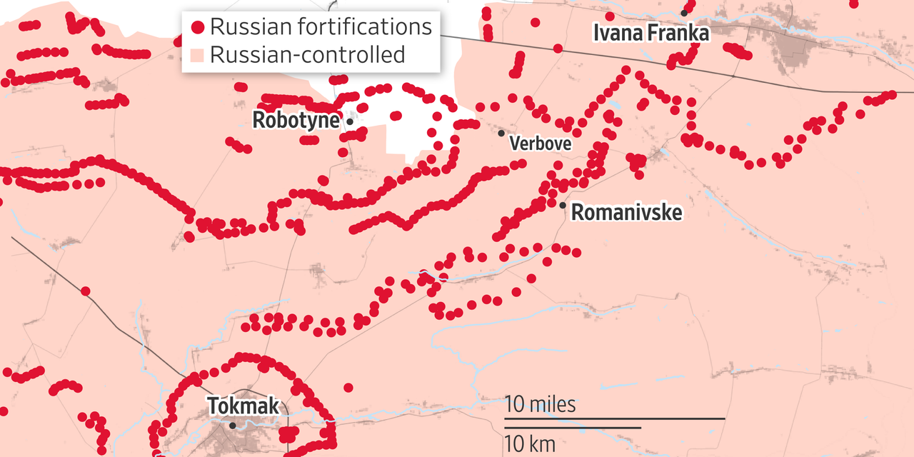 Fields Fortified by Russia Become Pivotal to Ukraine’s Counteroffensive