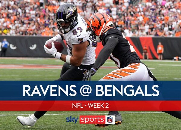 Joe Burrow: Cincinnati Bengals quarterback admits concern after ‘tweaking’ calf injury in loss to Baltimore Ravens | NFL News