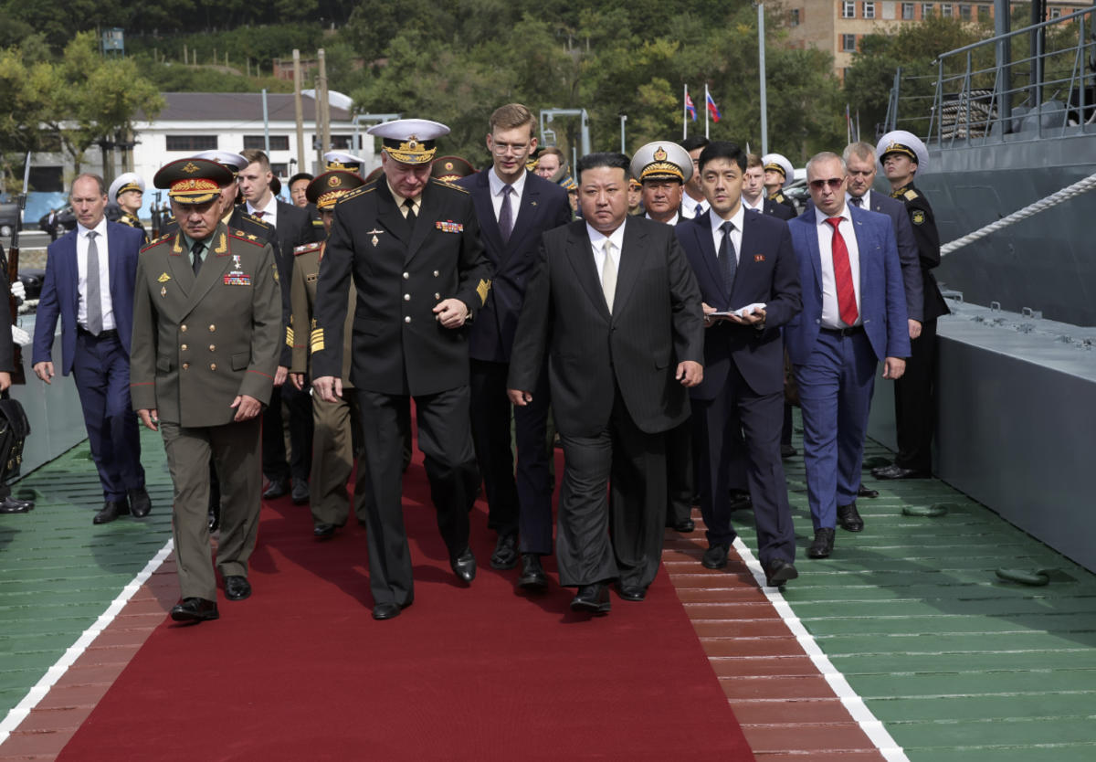 North Korean state media says Kim Jong Un discussed arms cooperation with Russian defense minister North Korean state media says Kim Jong Un discussed arms cooperation with Russian defense minister