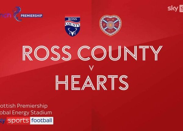 Ross County 0-1 Hearts