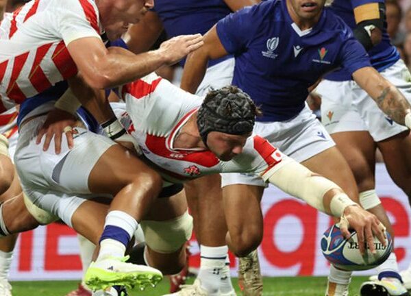 Rugby World Cup: England secure quarter-final spot after Japan hold off Samoa in close 28-22 contest | Rugby Union News