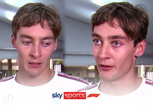 Singapore GP: George Russell sorry to Mercedes for ‘millimetre lapse of concentration’ in final-lap crash