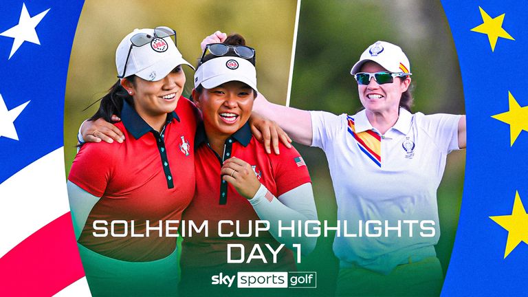 Solheim Cup: Team Europe reduce Team USA’s lead to 5-3 after brilliant fourballs fightback | Golf News