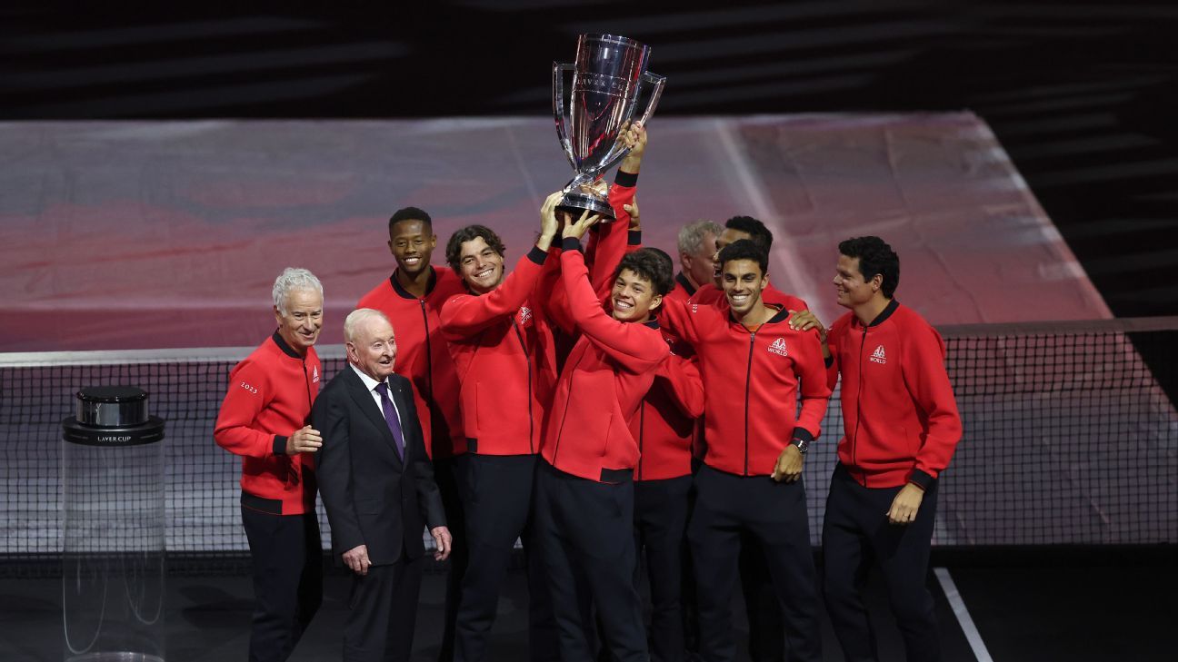 Team World beats Team Europe to defend Laver Cup title