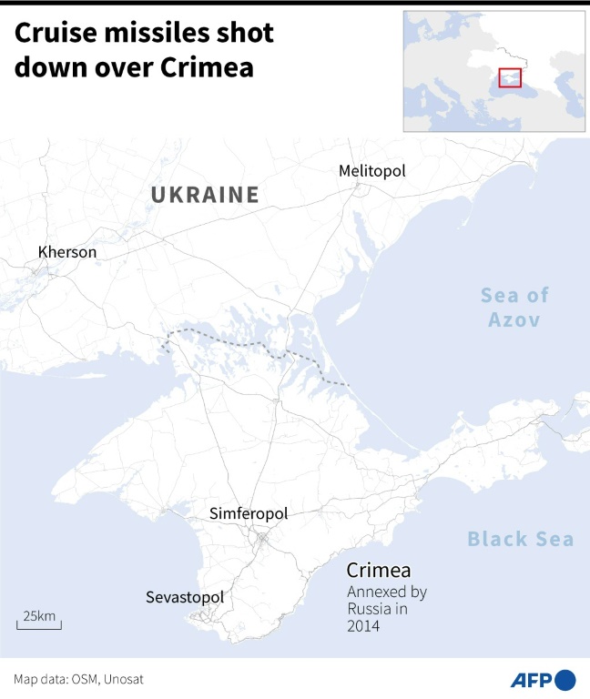 Ukraine hits Russian naval HQ in missile attack on Crimea
