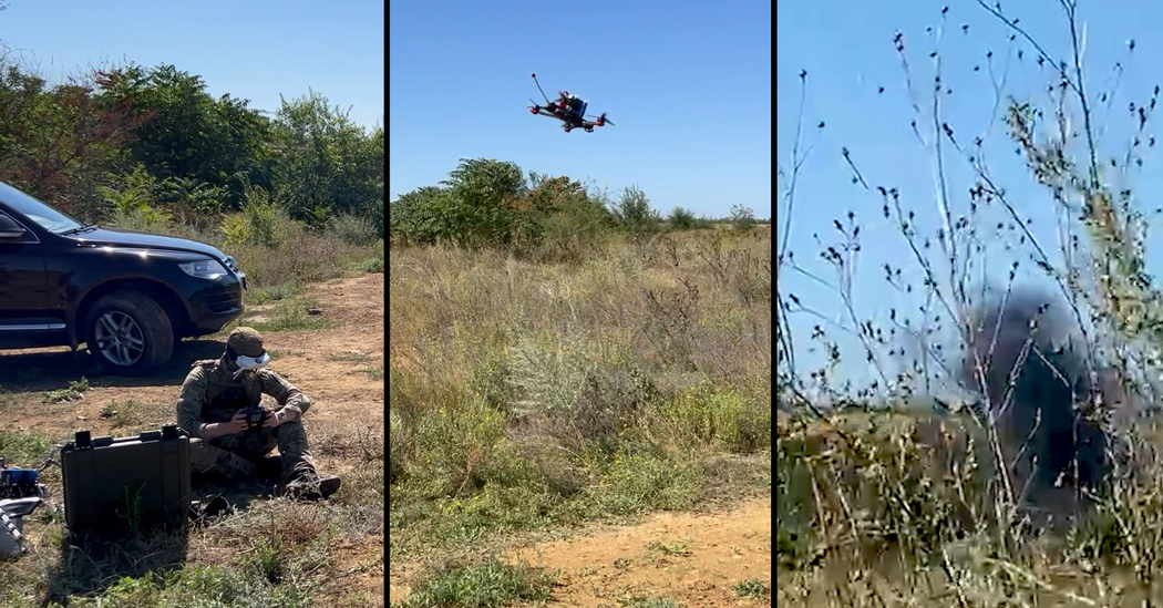 Ukraine’s War of Drones Runs Into an Obstacle: China