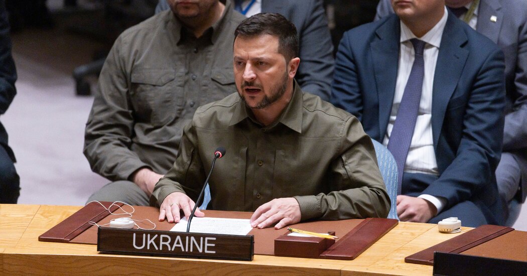 Zelensky Makes Speech Before Security Council at UN General Assembly: Live Updates Zelensky Makes Speech Before Security Council at UN General Assembly: Live Updates