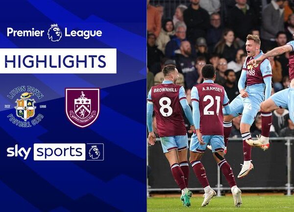 Burnley grab first win after Bruun Larsen's stunner