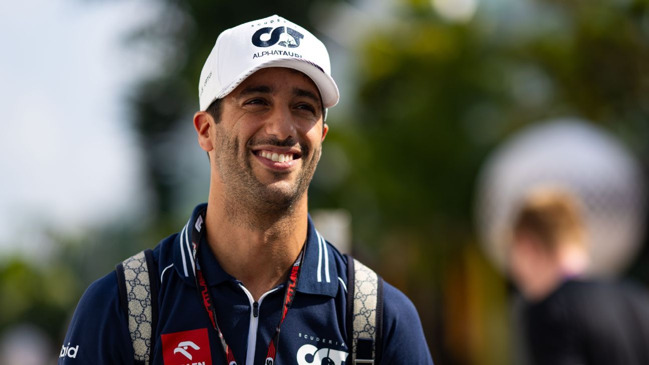 Daniel Ricciardo says it’s ‘good to be back’ ahead of U.S. GP return Daniel Ricciardo says it’s ‘good to be back’ ahead of U.S. GP return