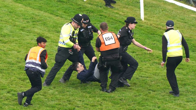 Derby protester Ben Newman handed suspended sentence for breaching High Court injunction at Epsom | Racing News Derby protester Ben Newman handed suspended sentence for breaching High Court injunction at Epsom | Racing News