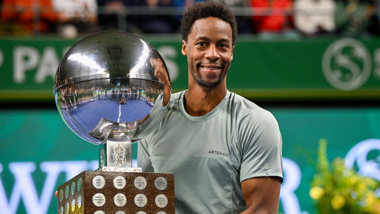 Gael Monfils wins Nordic Open for 1st title in nearly two years Gael Monfils wins Nordic Open for 1st title in nearly two years