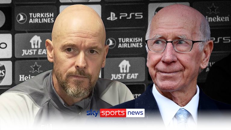 ‘He set the standards we should follow’ | Erik ten Hag and Diogo Dalot pay tribute to Sir Bobby Charlton | Video | Watch TV Show ‘He set the standards we should follow’ | Erik ten Hag and Diogo Dalot pay tribute to Sir Bobby Charlton | Video | Watch TV Show