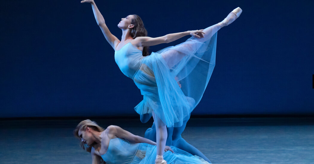 How ‘Balanchine Blue’ Became the Backdrop for New York City Ballet