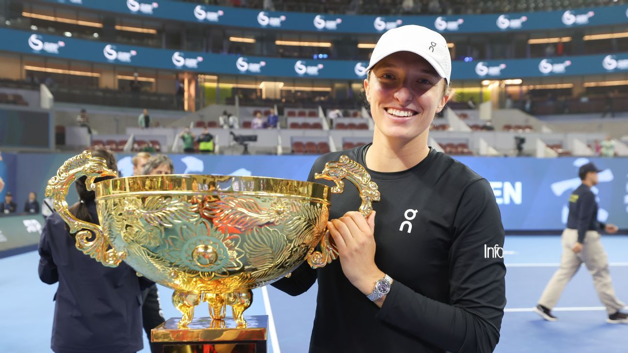 Iga Swiatek wins China Open for fifth WTA title this season