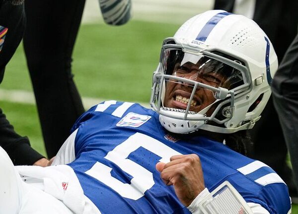 Indianapolis Colts quarterback Anthony Richardson suffers shoulder injury in win over Tennessee Titans | NFL News