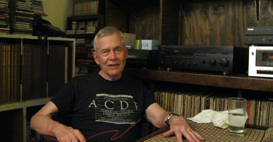 Jack Anderson, Longtime Dance Critic for The Times, Dies at 88