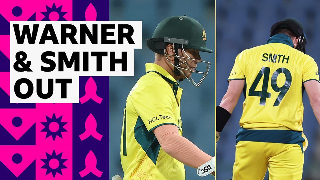 Madushanka removes Warner & Smith in same over Madushanka removes Warner & Smith in same over