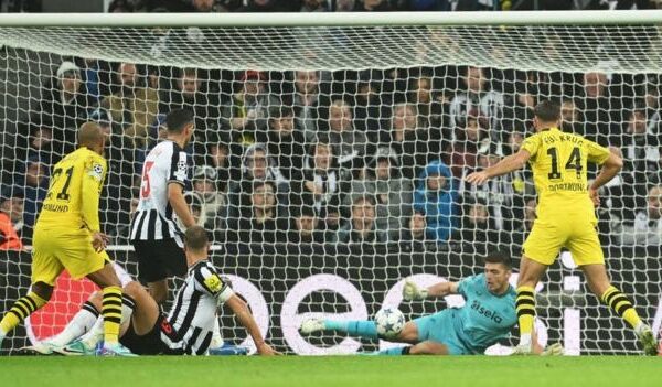 Newcastle 0-1 Borussia Dortmund: Champions League reality check for Eddie Howe’s side
