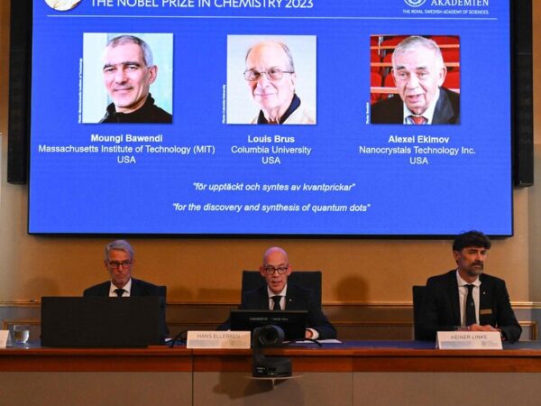 Nobel Prize in Chemistry Awarded to 3 Quantum Dots Researchers
