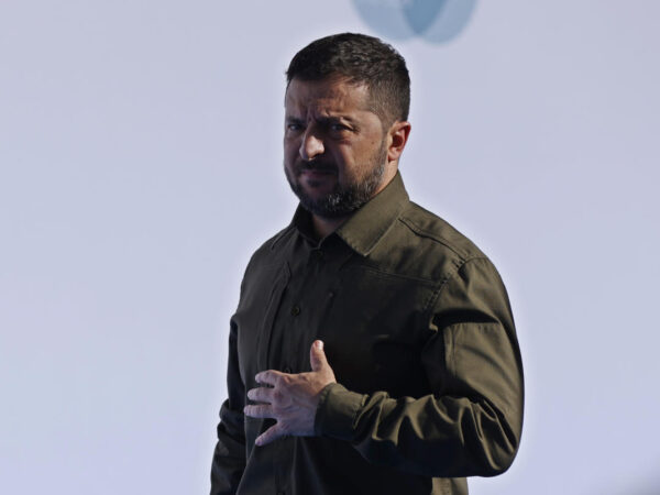 Russia launches more drone attacks as Ukrainian President Zelenskyy travels to a European forum