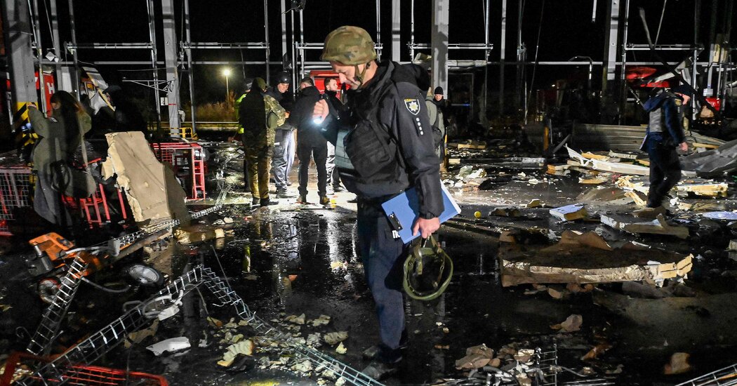 Russian Missile Kills Six at Ukraine Postal Depot