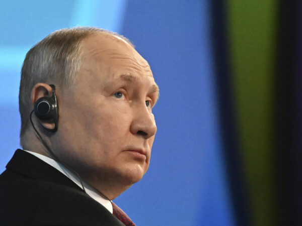 Russian President Putin arrives in Kyrgyzstan on a rare trip abroad