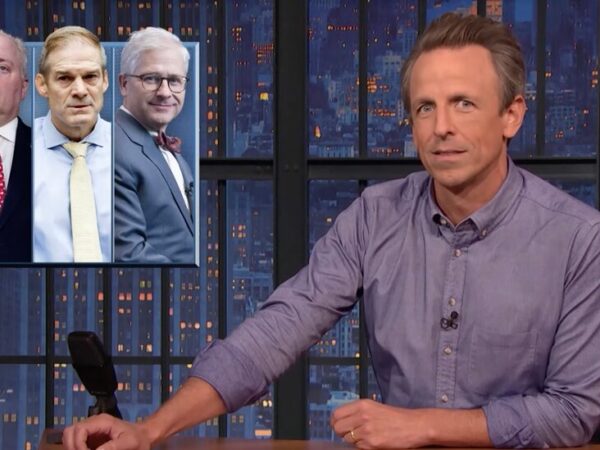 Seth Meyers Is Unsure About a House Republican ‘Therapy Session’
