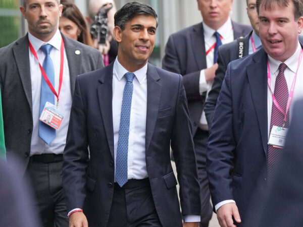 Sunak’s UK Conservative Party Conference Haunted by Truss and Other Rivals