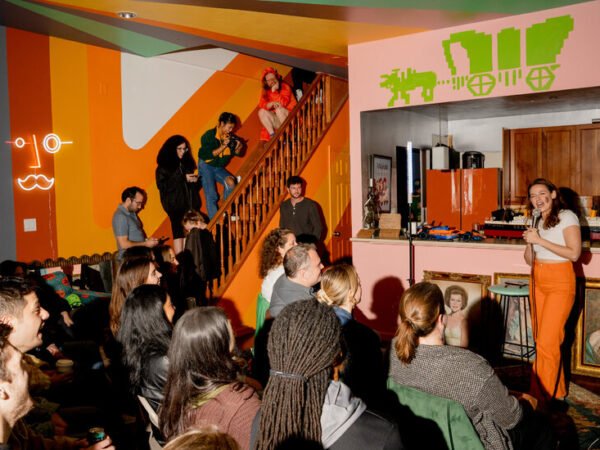 The Comedy Club Was as Intimate as a Living Room. Actually, It Was One.