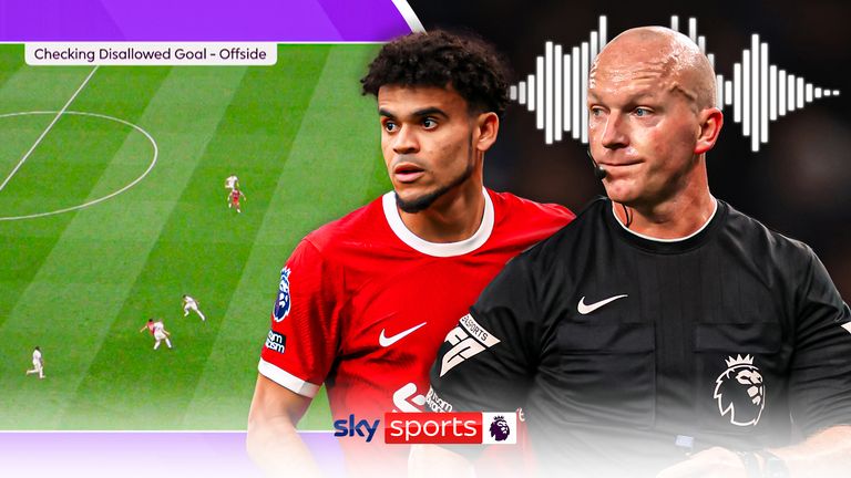Tottenham vs Liverpool: Listen to VAR audio from disallowed Luis Diaz goal | Video | Watch TV Show Tottenham vs Liverpool: Listen to VAR audio from disallowed Luis Diaz goal | Video | Watch TV Show