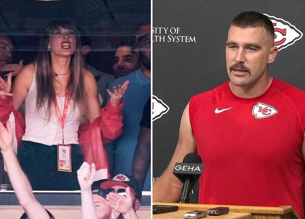Travis Kelce: A lot of people care about Taylor Swift | ‘I’m having fun with it’ | Video | Watch TV Show