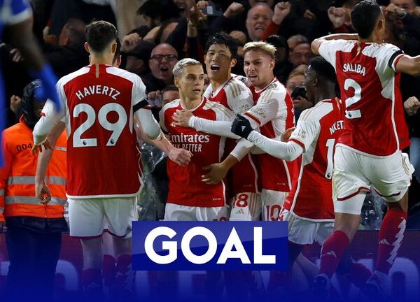 Trossard finds dramatic equaliser for Arsenal
