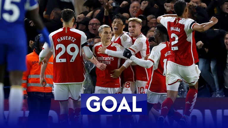 Trossard finds dramatic equaliser for Arsenal