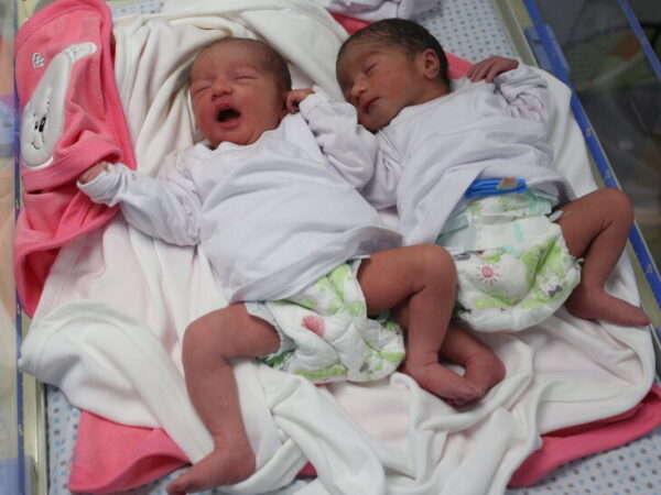 Twins Are Born in Gaza After Their Mother Flees to the South