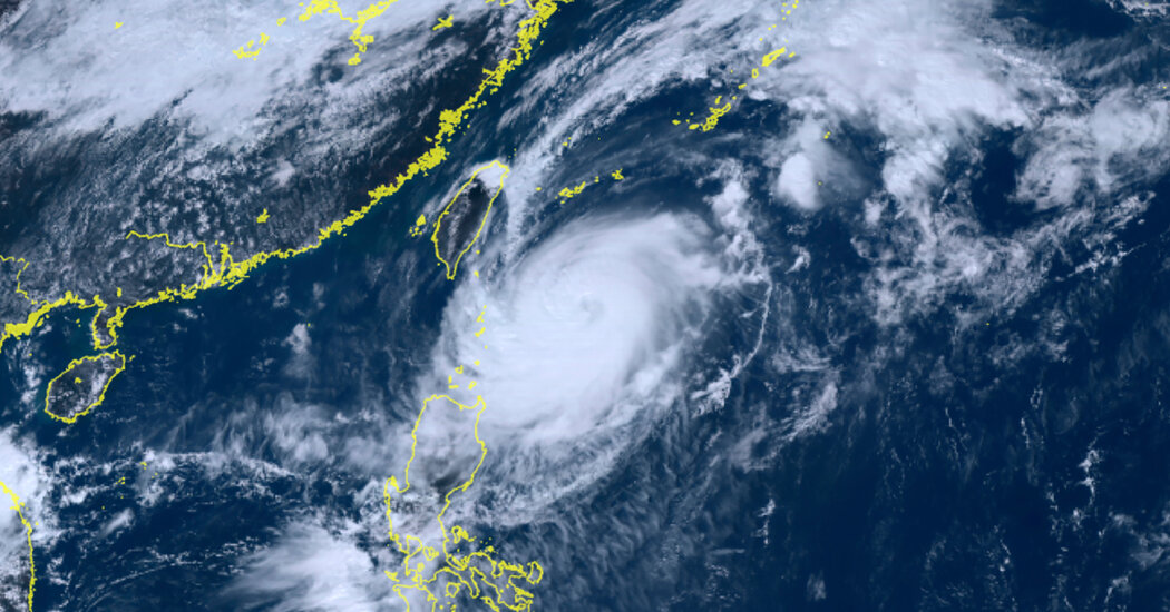 Typhoon Koinu: Taiwan Hit With Heavy Rain, Winds as Storm Intensifies