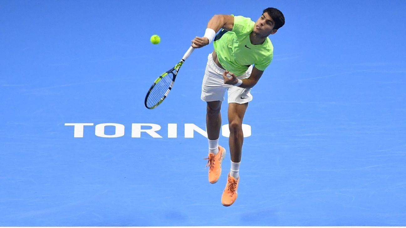 Carlos Alcaraz loses to Alexander Zverev in ATP Finals debut