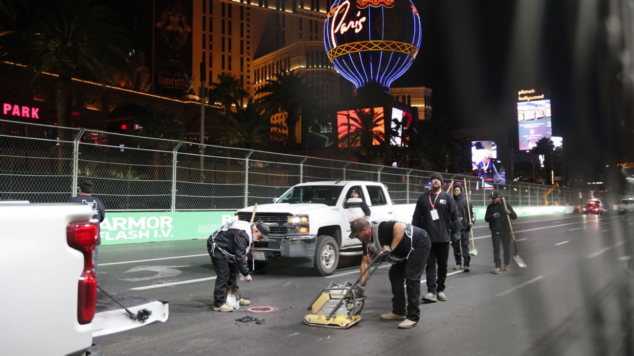 F1 unapologetic on Las Vegas practice chaos: ‘It happens’ F1 unapologetic on Las Vegas practice chaos: ‘It happens’