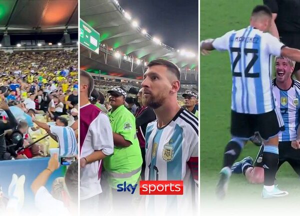 Highlights and footage: Fan violence mars Argentina 1-0 win over Brazil | Video | Watch TV Show
