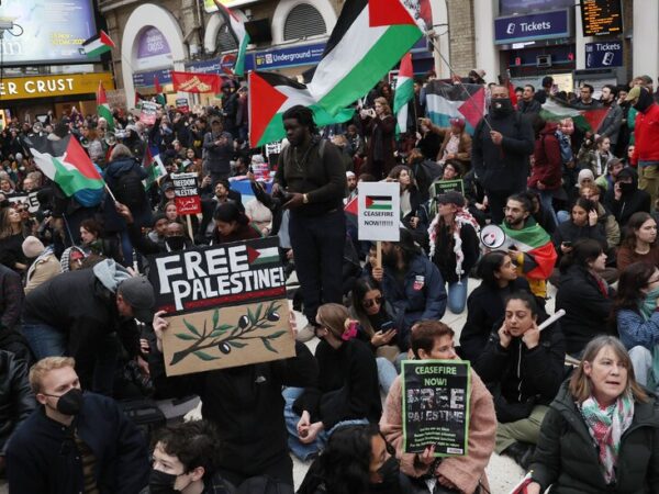 London Police Ramp Up Presence for Major Pro-Palestinian March