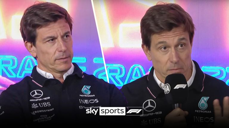 Mercedes chief Toto Wolff and Ferrari boss Fred Vasseur given formal warnings for ‘unacceptable’ language in Las Vegas