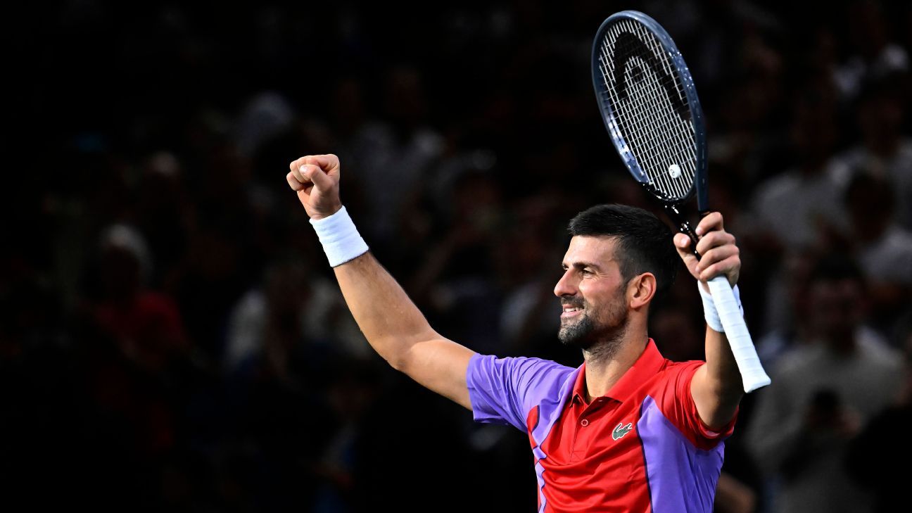 Novak Djokovic wins at Paris Masters – Daniil Medvedev upset