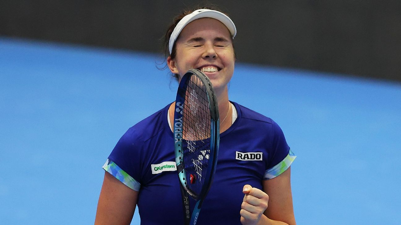 Reigning champ Swiss lose in group stage of BJK Cup Finals