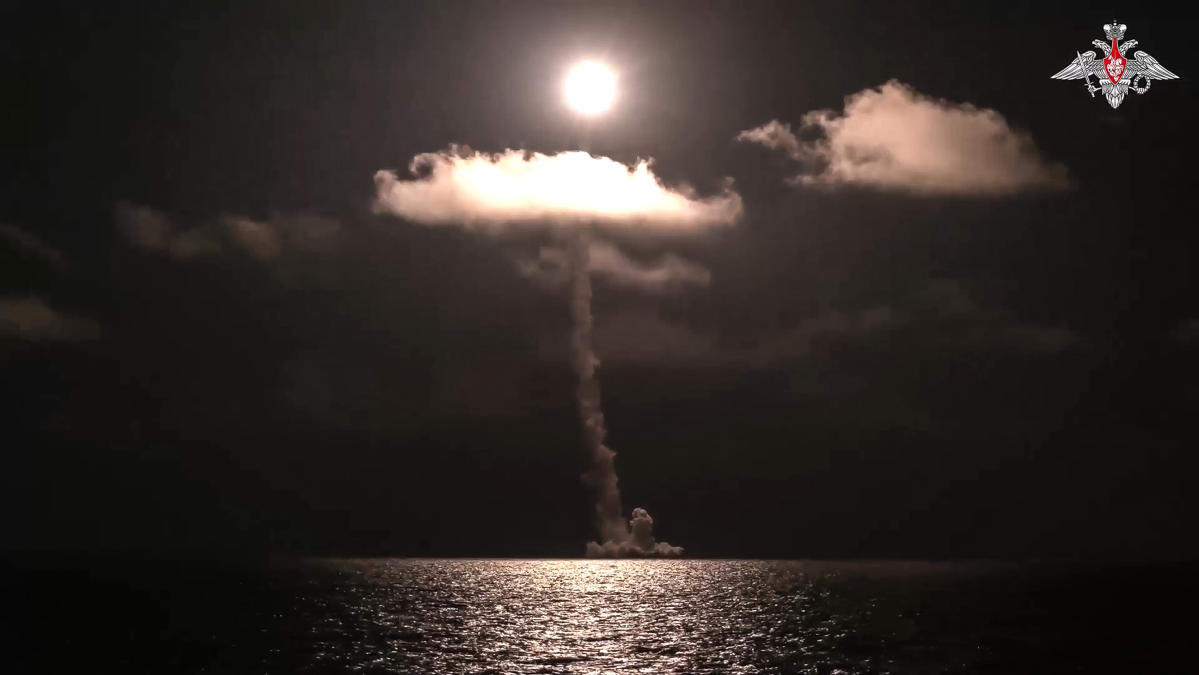 Russia says it test-fired an intercontinental ballistic missile from a new nuclear submarine Russia says it test-fired an intercontinental ballistic missile from a new nuclear submarine