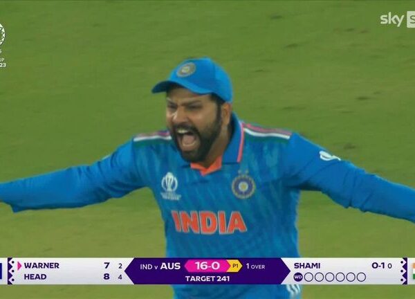 Shami strikes Warner out early