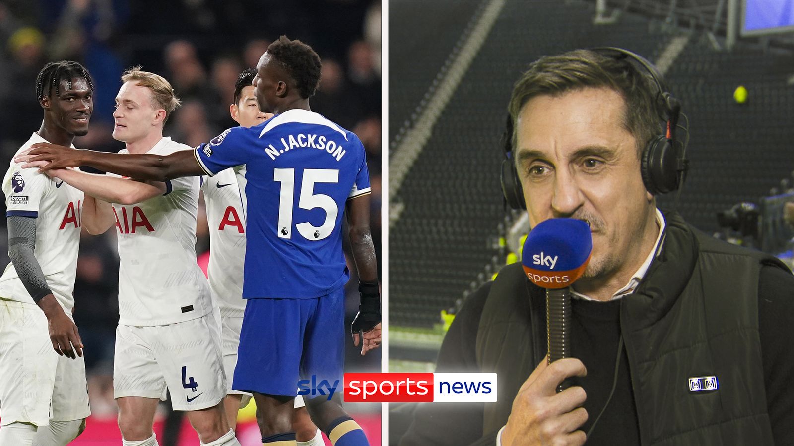 The Gary Neville Podcast after Chelsea’s chaotic win at Tottenham: ‘The Premier League is a beautiful thing’ | Football News